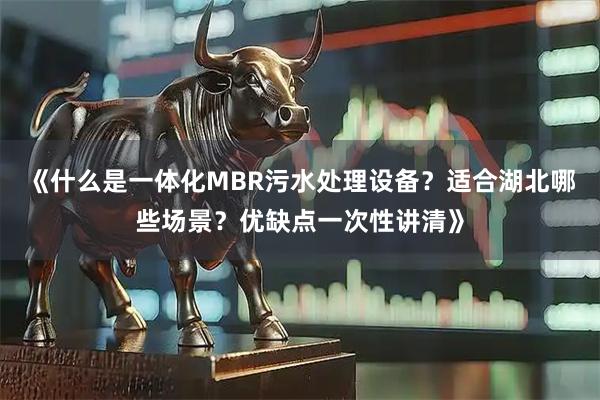 《什么是一体化MBR污水处理设备？适合湖北哪些场景？优缺点一次性讲清》
