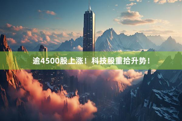 逾4500股上涨！科技股重拾升势！